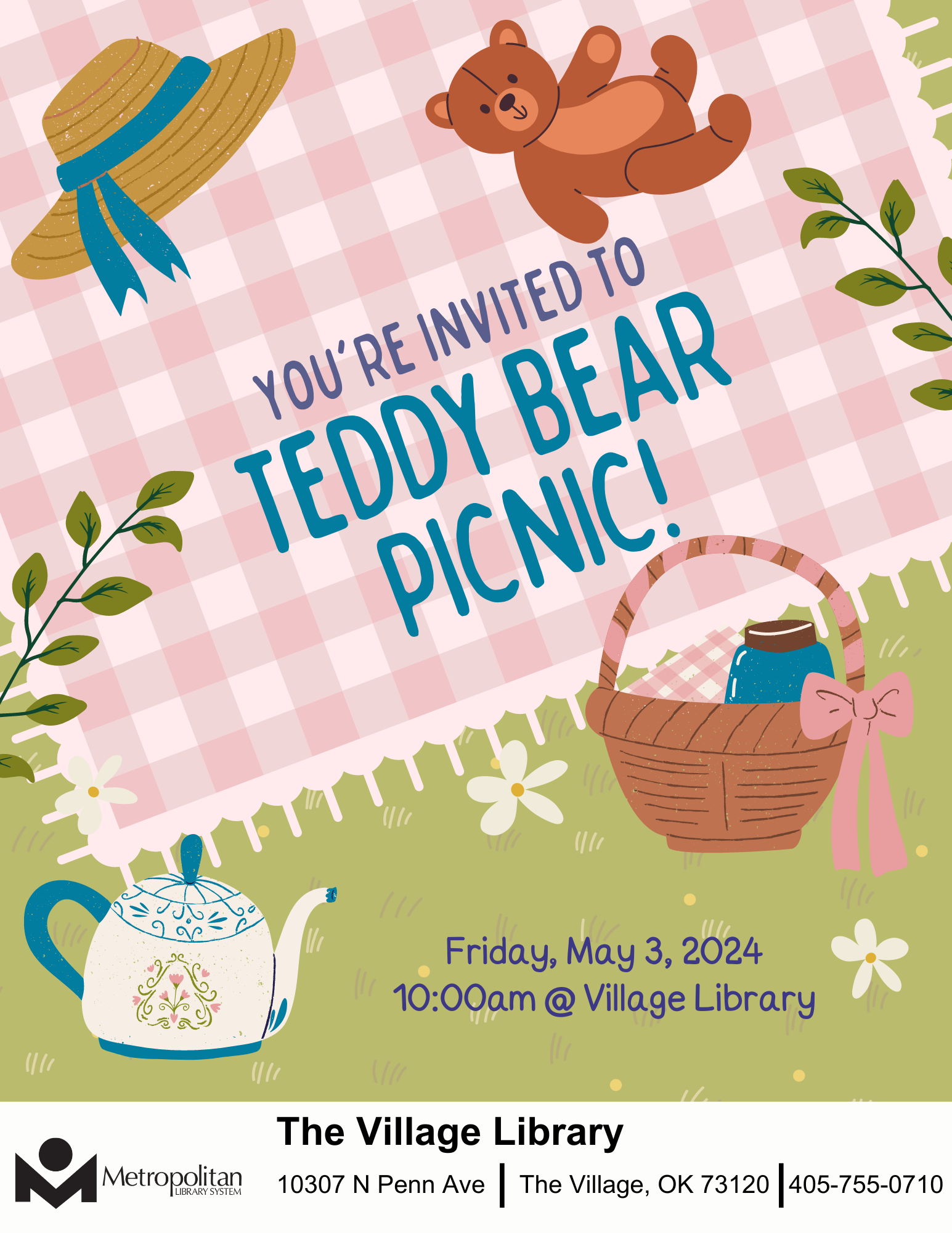 Teddy Bear Picnic Metropolitan Library System